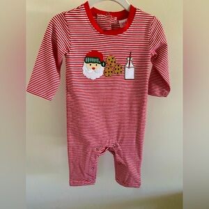 Stitchy Fish Christmas Onesie Boys 3M